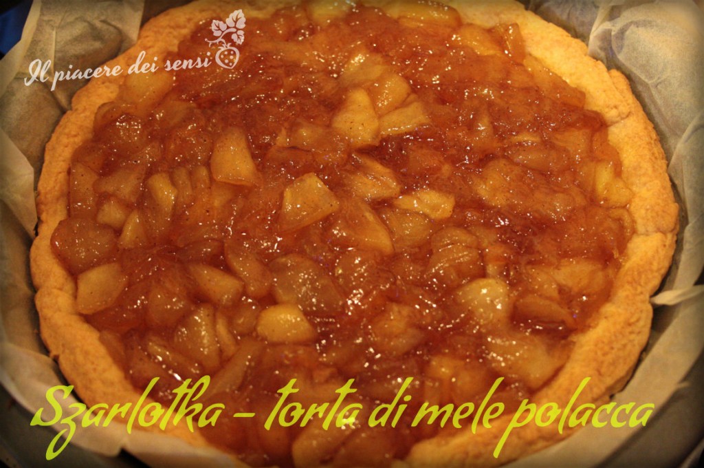 Szarlotka torta di mele polacca