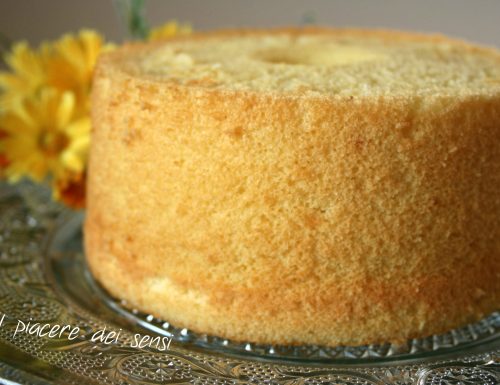 Chiffon cake ricetta base stampo Wilton 17,7 cm x 11,4 cm