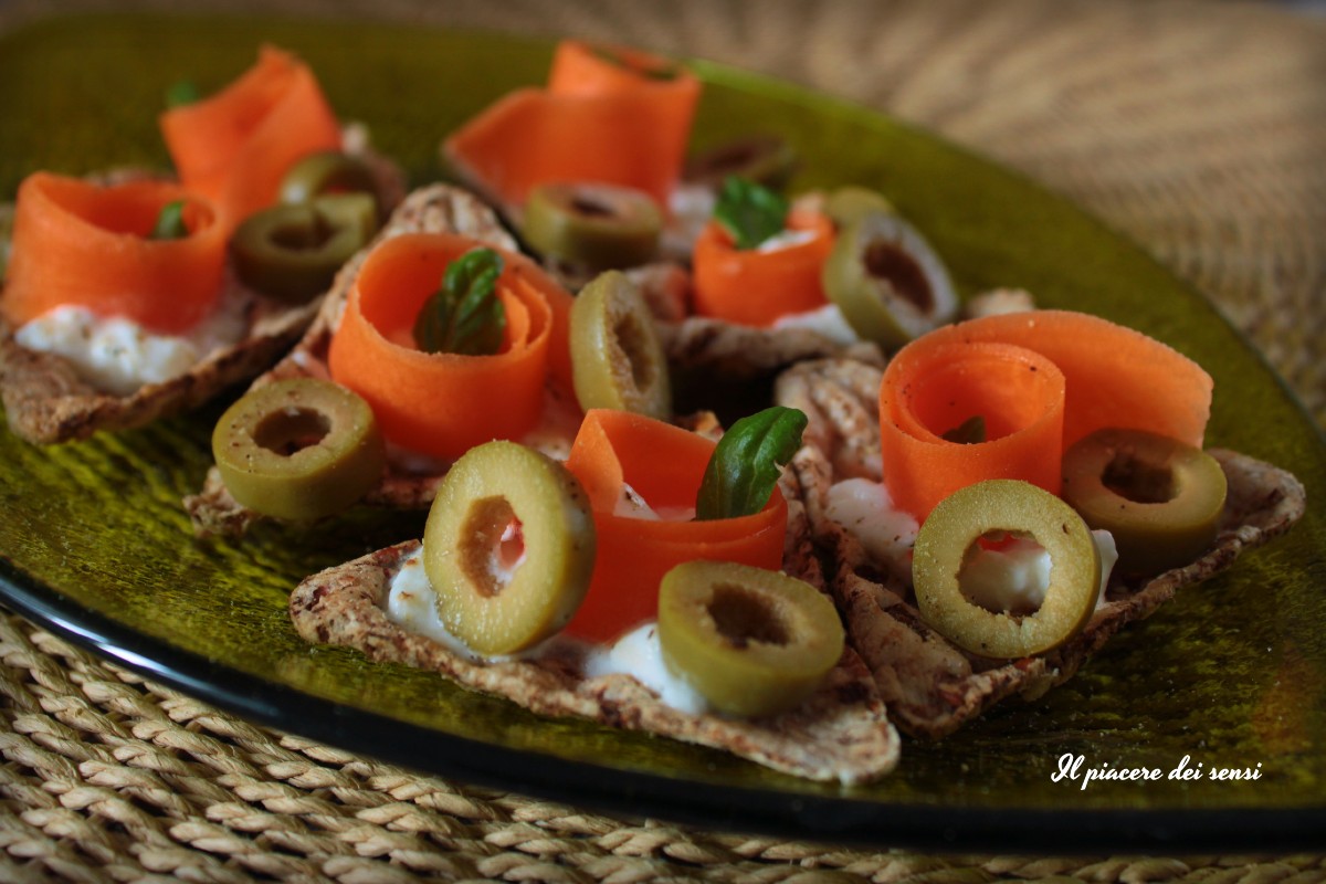 Triangolini al farro e avena golosi
