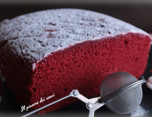 Red velvet cake con la macchina del pane – versione semplificata